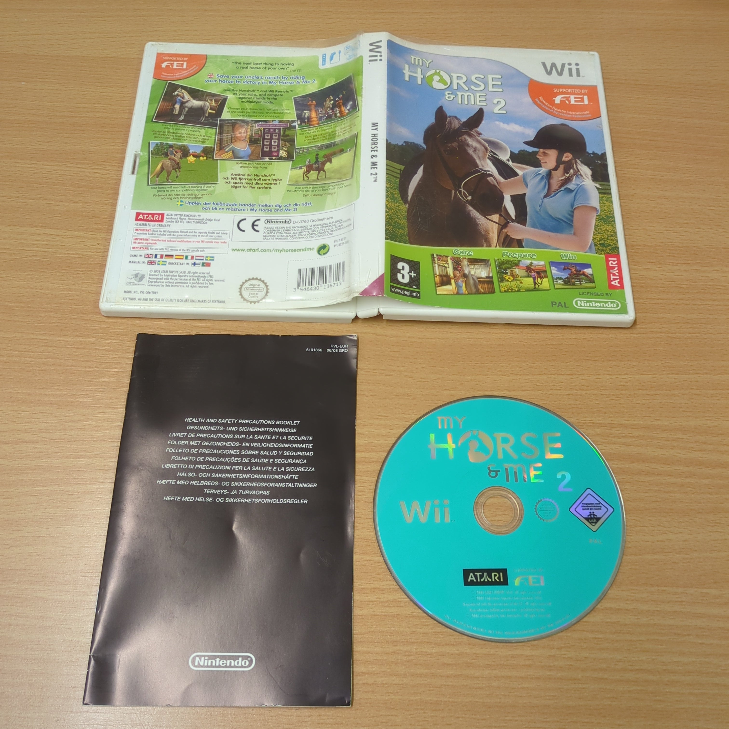 My Horse & Me 2 Nintendo Wii game My Horse & Me 2 Nintendo Wii game
